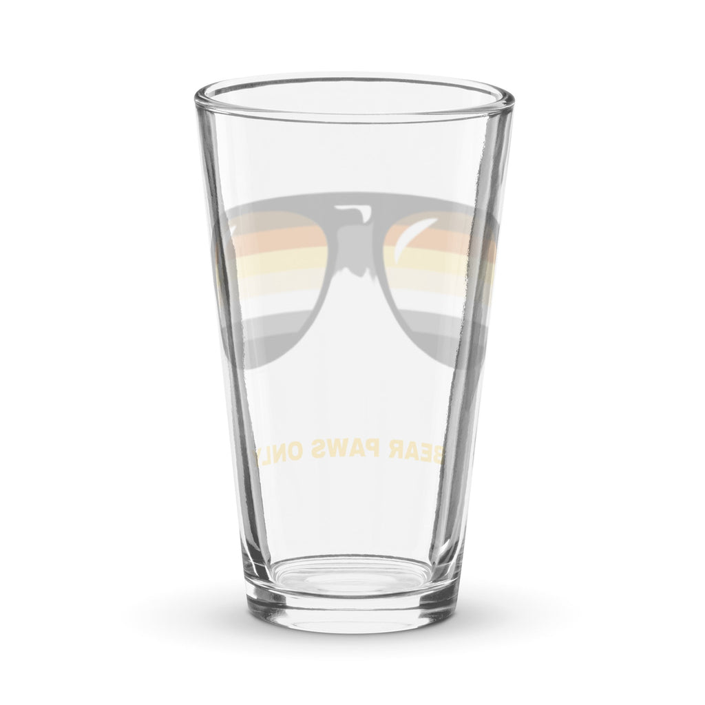 Bear Stunnas "Bear Paws Only" Shaker pint glass - CTDSF