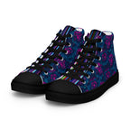 Dark Wardrobe Society Floral Men’s high top Limited run Shoes - CTDSF
