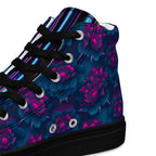 Dark Wardrobe Society Floral Men’s high top Limited run Shoes - CTDSF