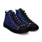 Dark Wardrobe Society Floral Men’s high top Limited run Shoes - CTDSF