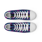 Dark Wardrobe Society Floral Men’s high top Limited run Shoes - CTDSF