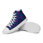 Dark Wardrobe Society Floral Men’s high top Limited run Shoes - CTDSF