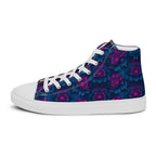 Dark Wardrobe Society Floral Men’s high top Limited run Shoes - CTDSF