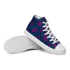 Dark Wardrobe Society Floral Men’s high top Limited run Shoes - CTDSF
