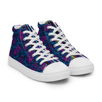 Dark Wardrobe Society Floral Men’s high top Limited run Shoes - CTDSF