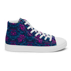 Dark Wardrobe Society Floral Men’s high top Limited run Shoes - CTDSF