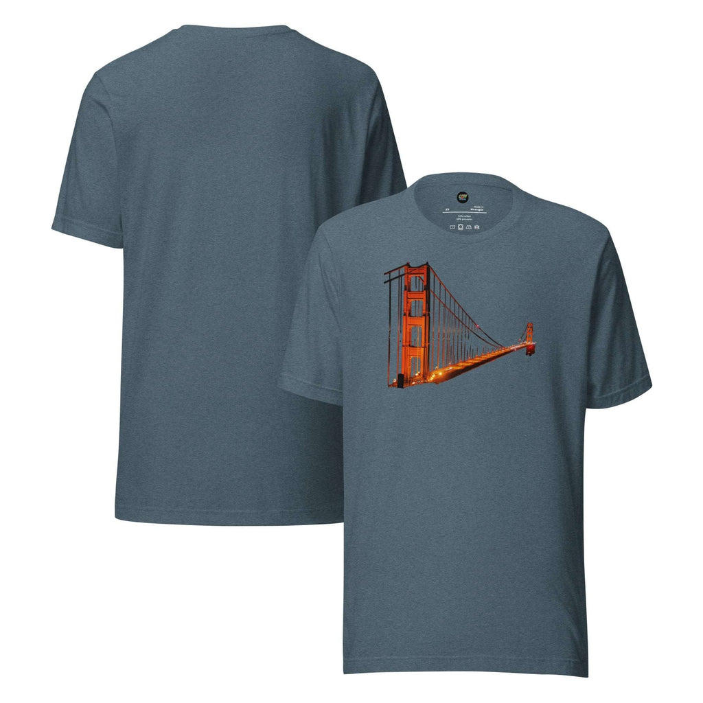 Golden Gate Bridge Unisex t-shirt - CTDSF