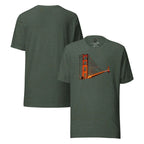 Golden Gate Bridge Unisex t-shirt - CTDSF