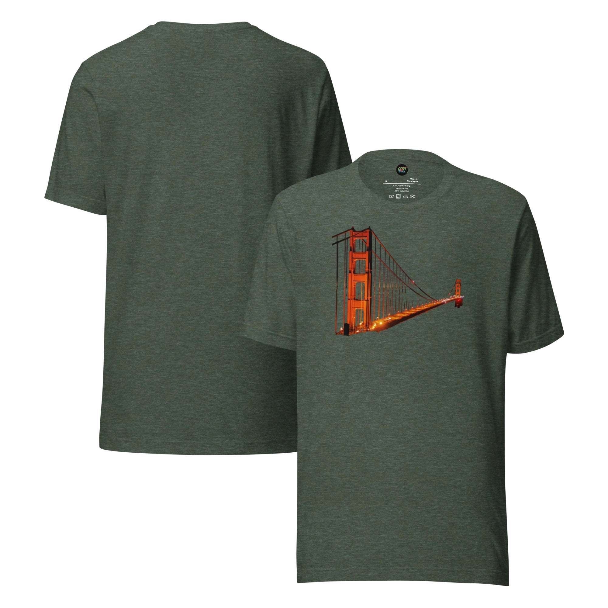 Golden Gate Bridge Unisex t-shirt - CTDSF