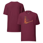 Golden Gate Bridge Unisex t-shirt - CTDSF