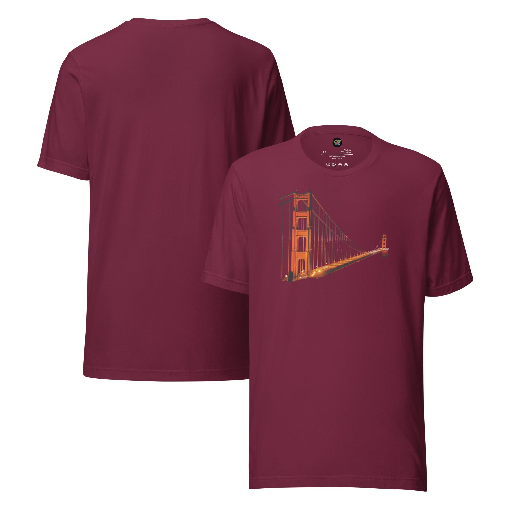 Golden Gate Bridge Unisex t-shirt - CTDSF