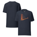 Golden Gate Bridge Unisex t-shirt - CTDSF