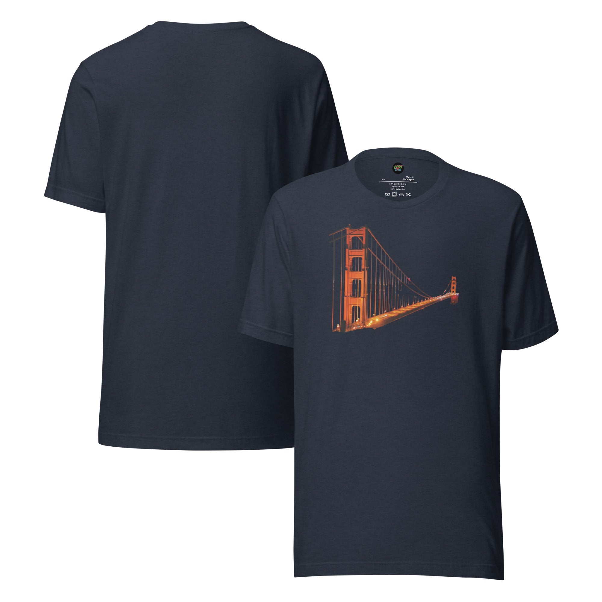 Golden Gate Bridge Unisex t-shirt - CTDSF