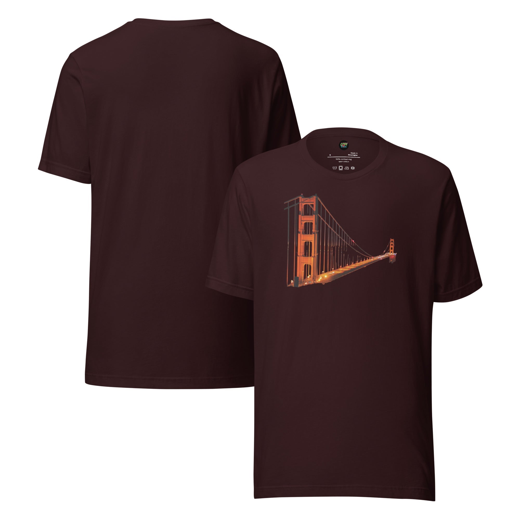 Golden Gate Bridge Unisex t-shirt - CTDSF