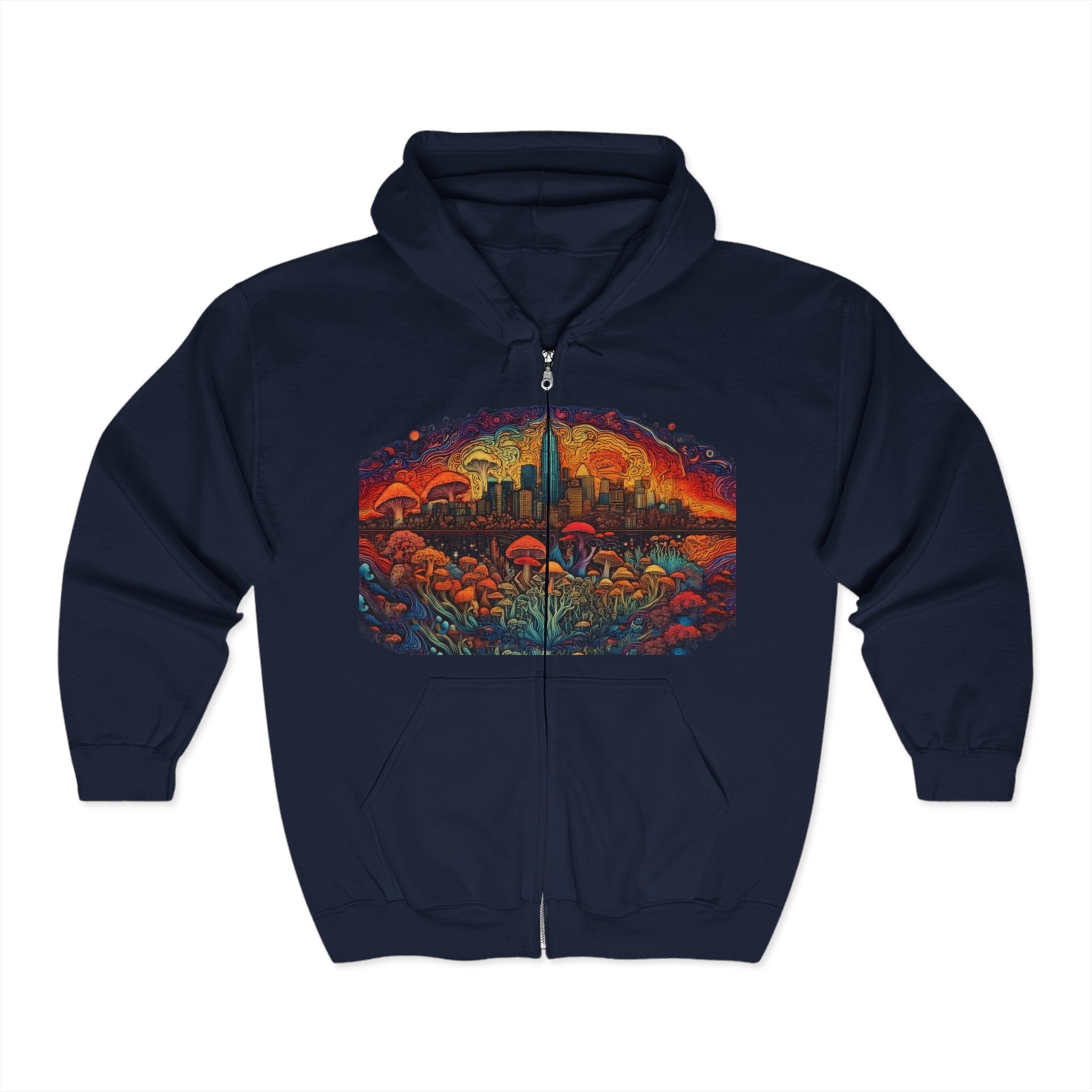 Hoodie - graffiti CTDSF branded Zip Sweatshirt - CTDSF