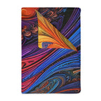 Microfiber Blanket - Fractled Rainbow Design - CTDSF