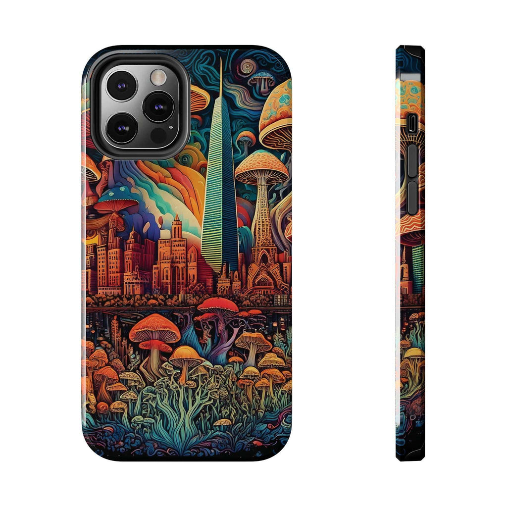 Phone Cases - Mushroom City Growth Design - CTDSF
