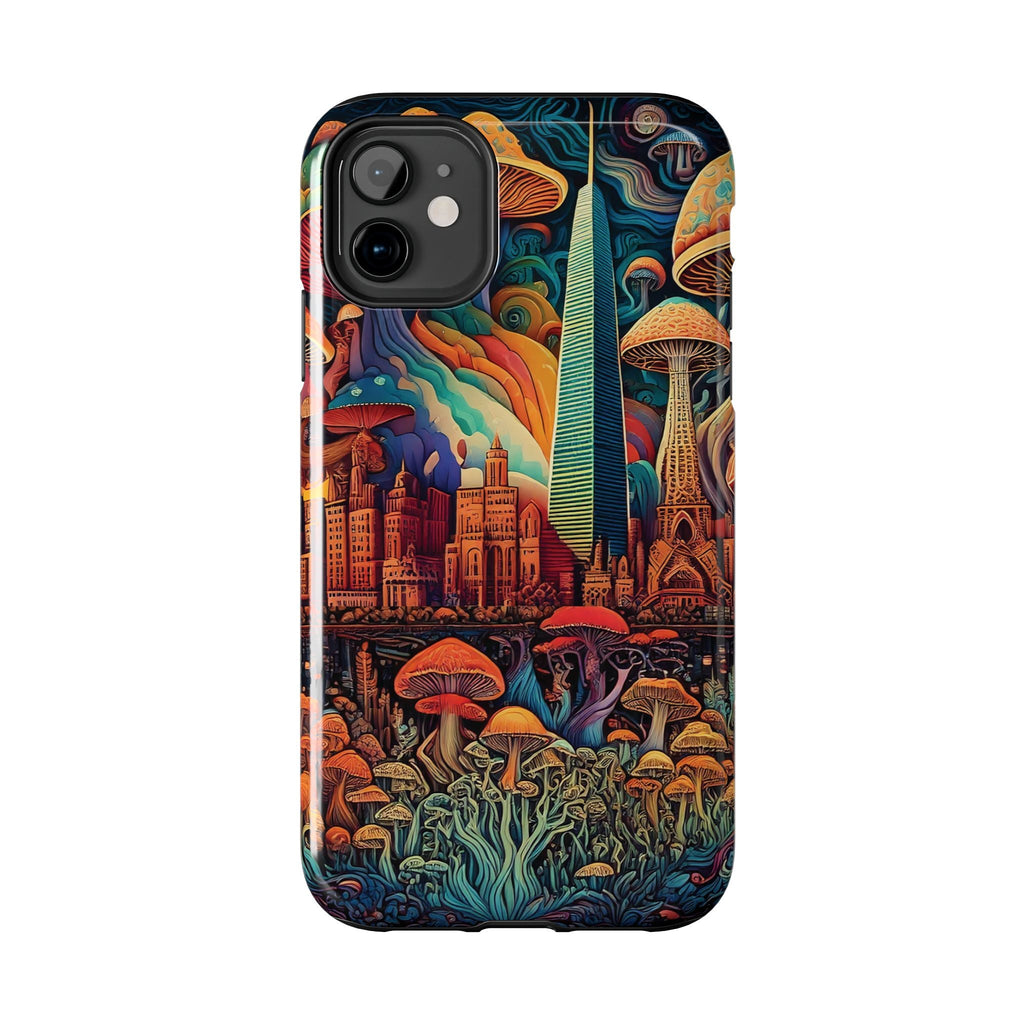 Phone Cases - Mushroom City Growth Design - CTDSF