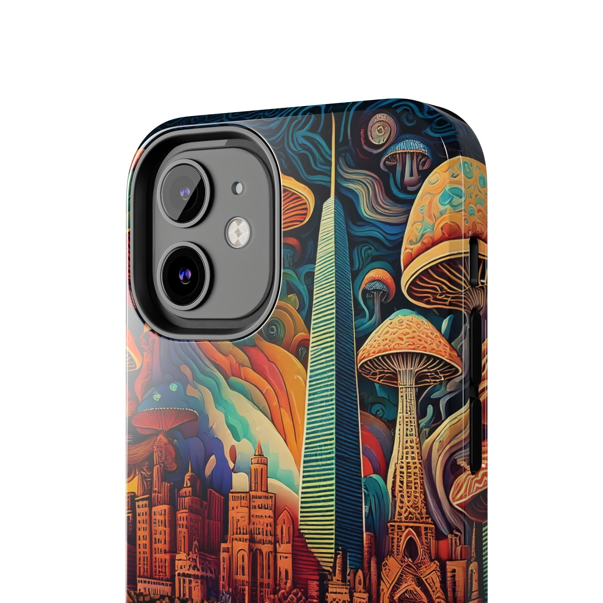 Phone Cases - Mushroom City Growth Design - CTDSF