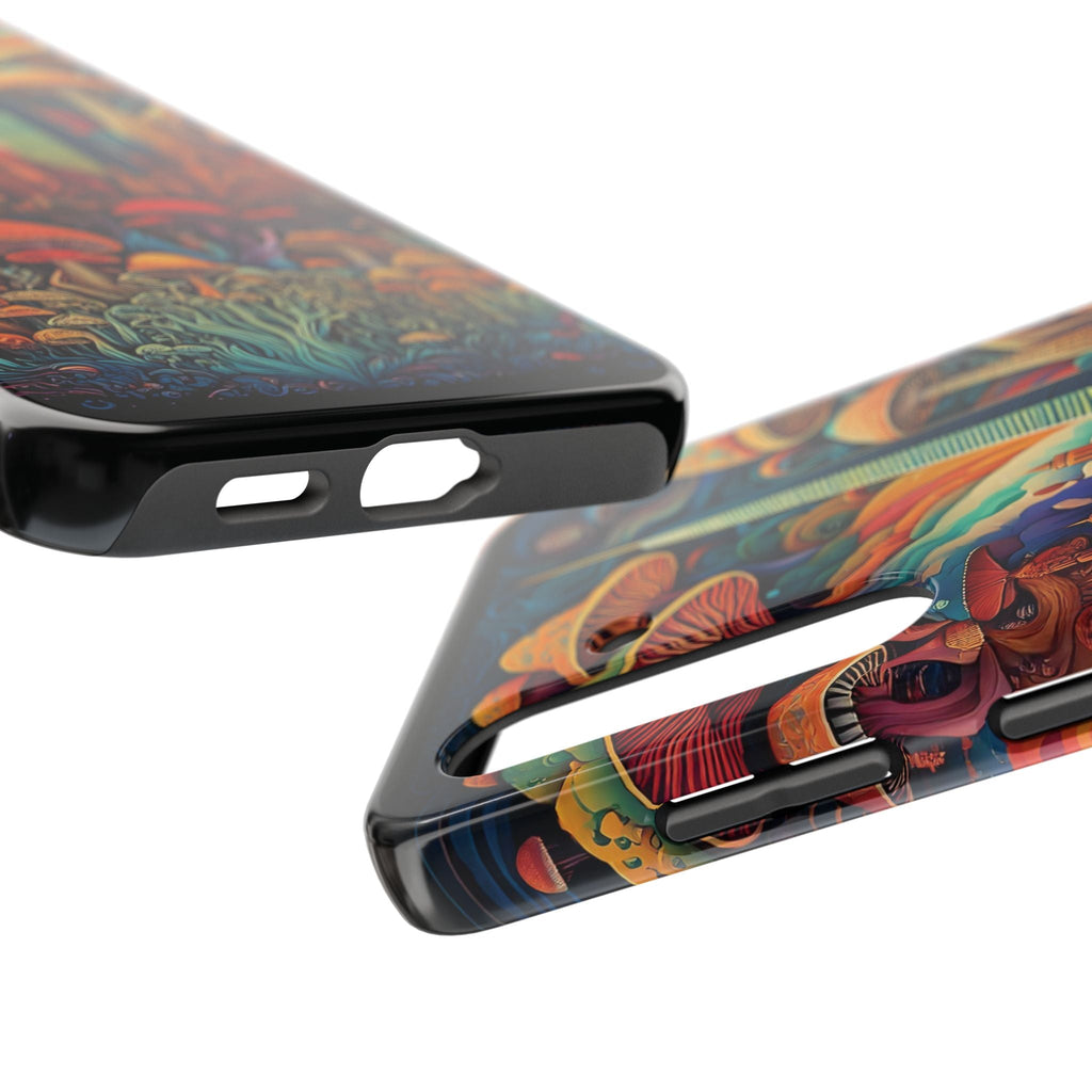 Phone Cases - Mushroom City Growth Design - CTDSF