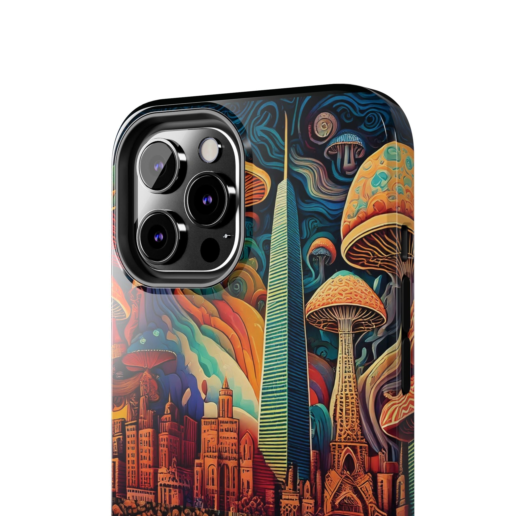 Phone Cases - Mushroom City Growth Design - CTDSF