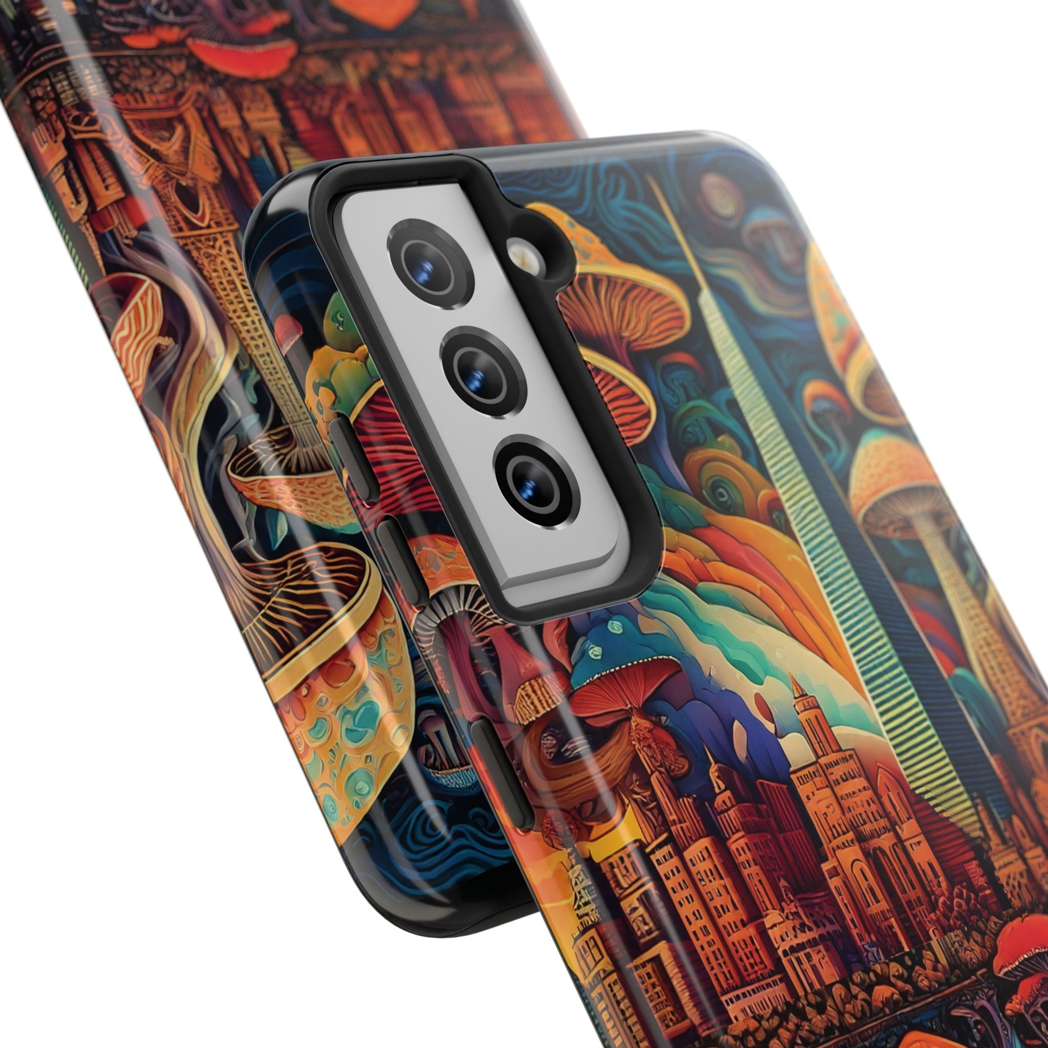 Phone Cases - Mushroom City Growth Design - CTDSF