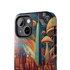 Phone Cases - Mushroom City Growth Design - CTDSF