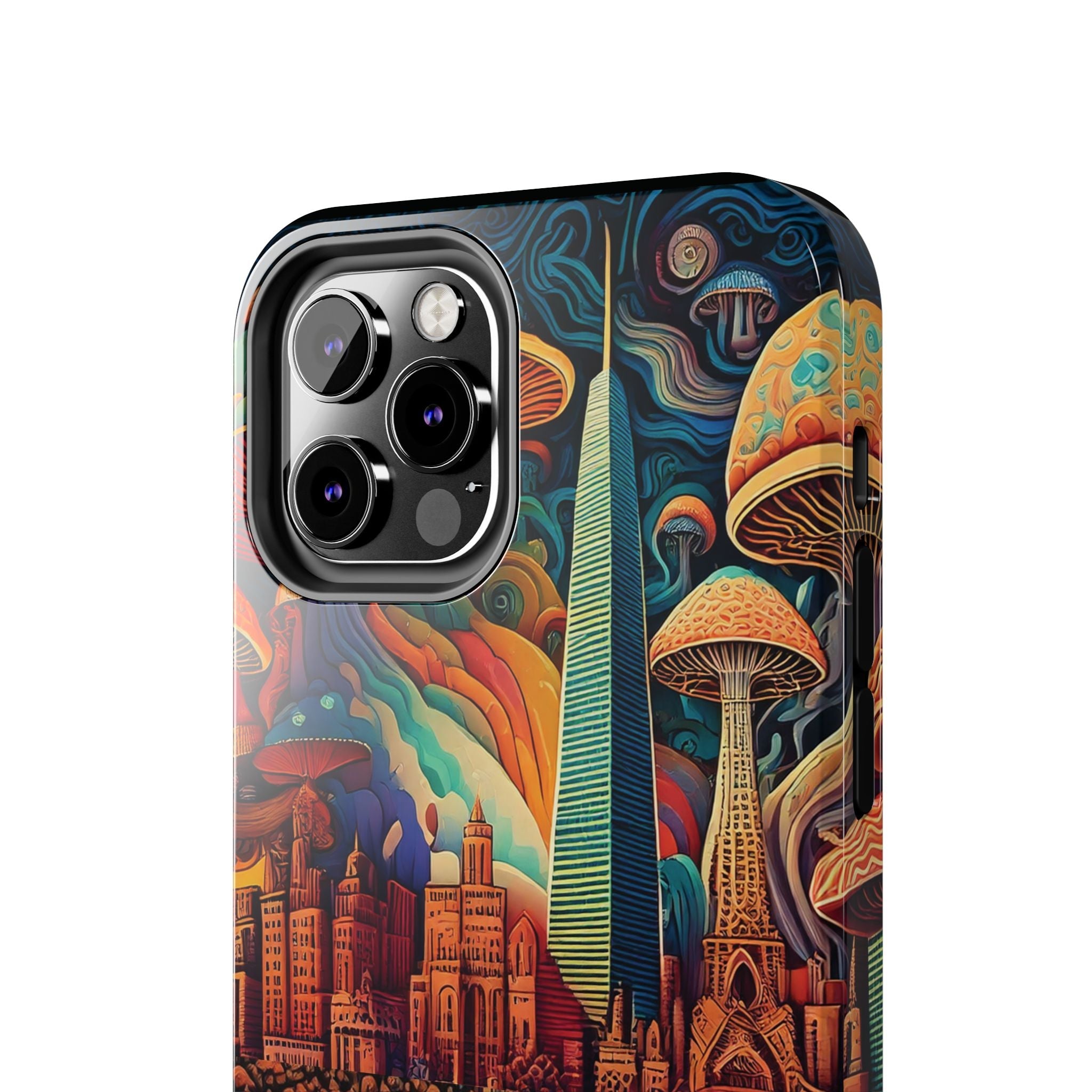 Phone Cases - Mushroom City Growth Design - CTDSF