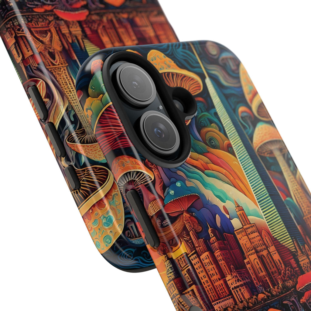 Phone Cases - Mushroom City Growth Design - CTDSF