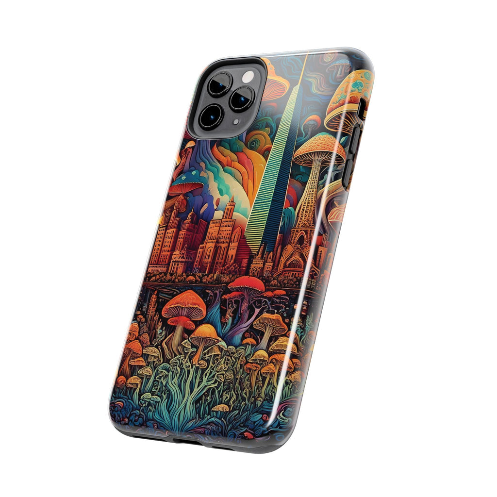Phone Cases - Mushroom City Growth Design - CTDSF