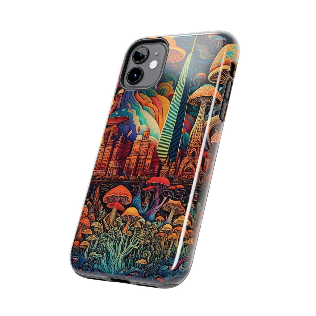 Phone Cases - Mushroom City Growth Design - CTDSF