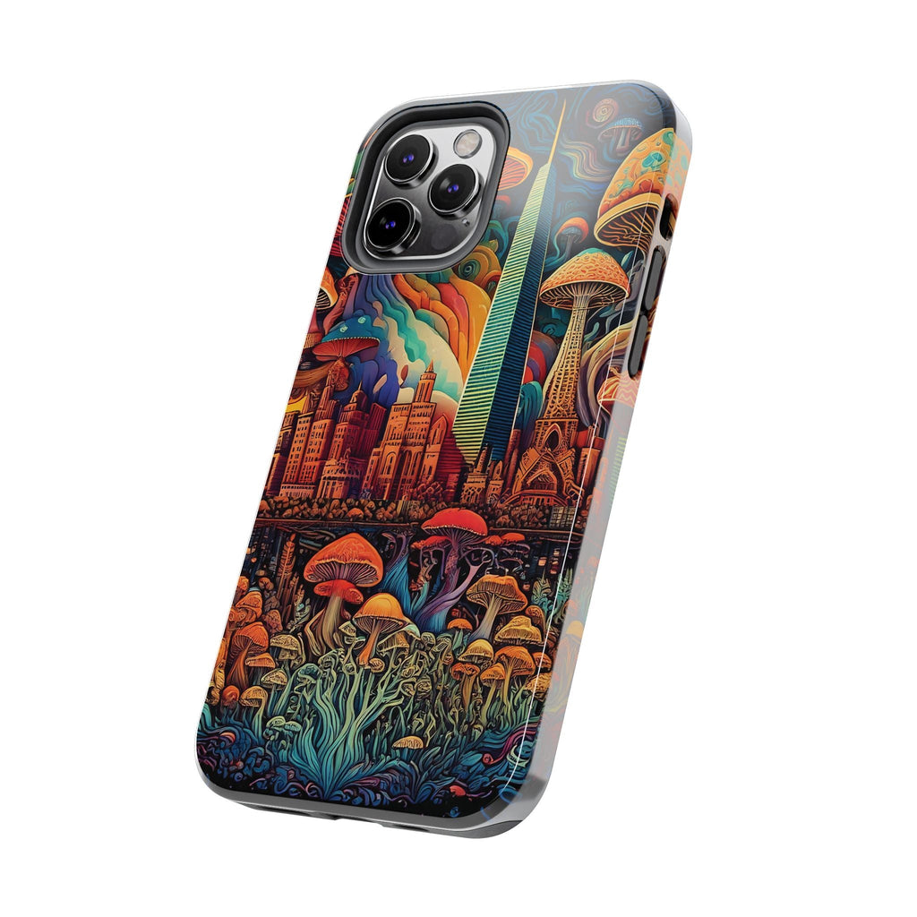 Phone Cases - Mushroom City Growth Design - CTDSF