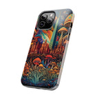 Phone Cases - Mushroom City Growth Design - CTDSF