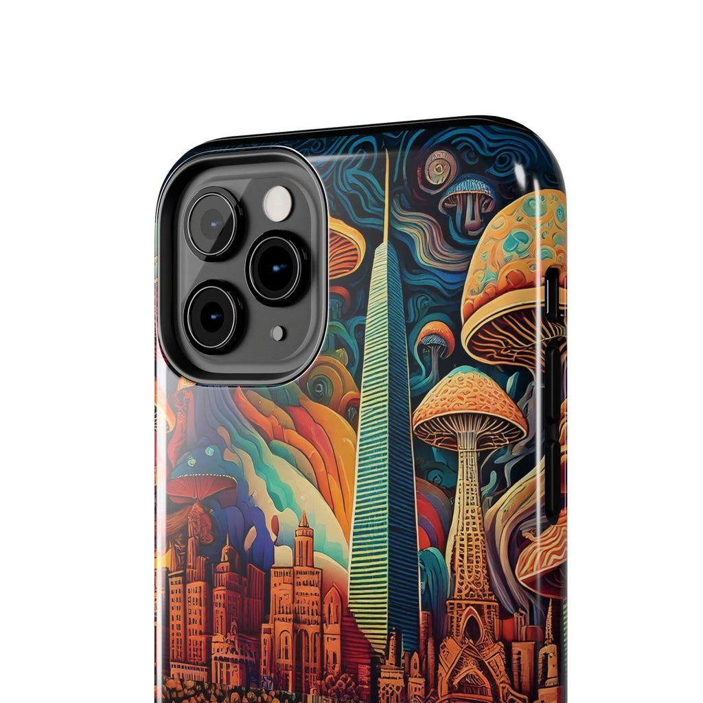 Phone Cases - Mushroom City Growth Design - CTDSF
