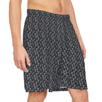 Skull Print Basketball Shorts - CTDSF