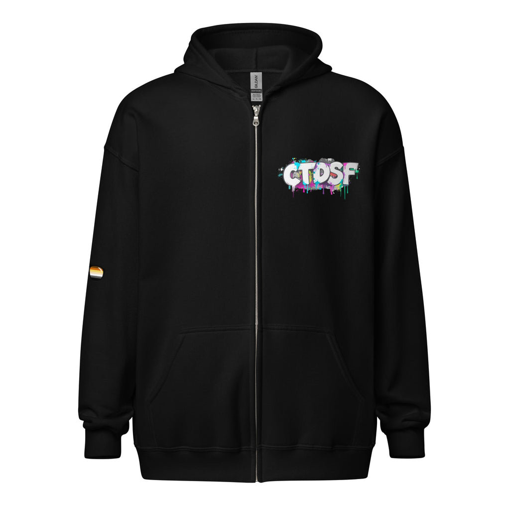 Unisex heavy blend zip hoodie - CTDSF